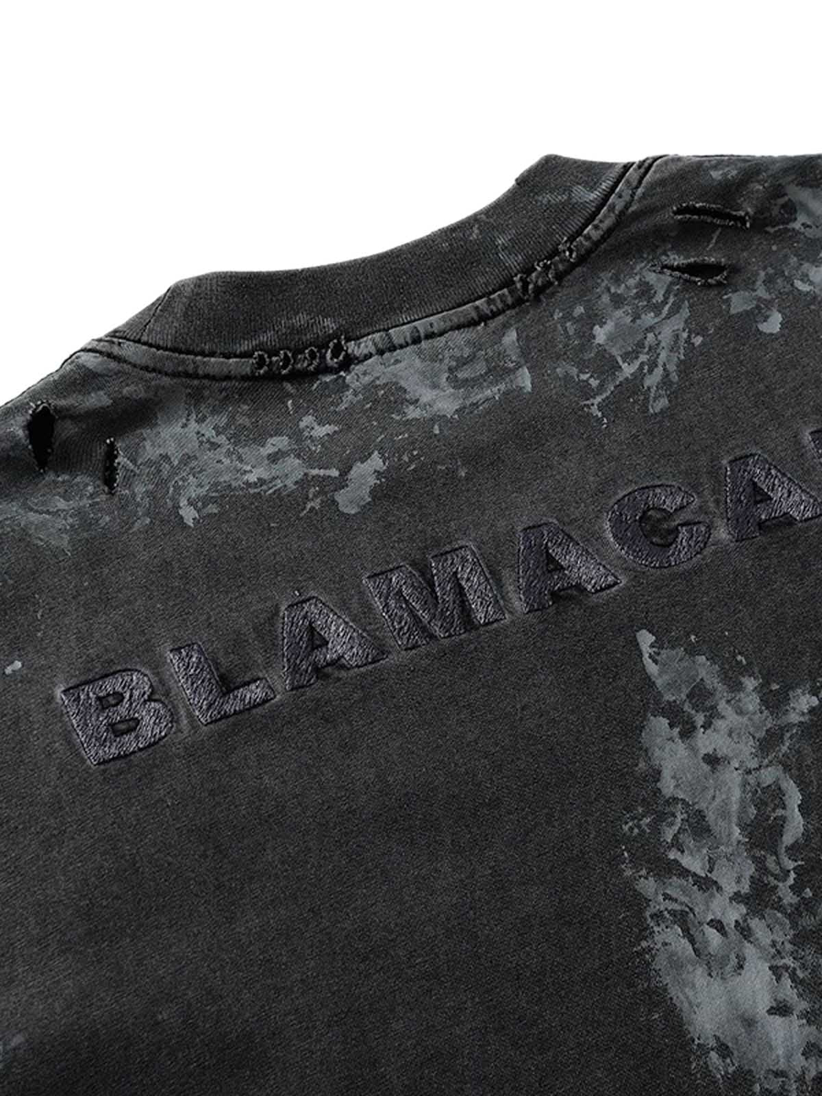 Washed Tie-Dye Short Sleeve T-Shirt