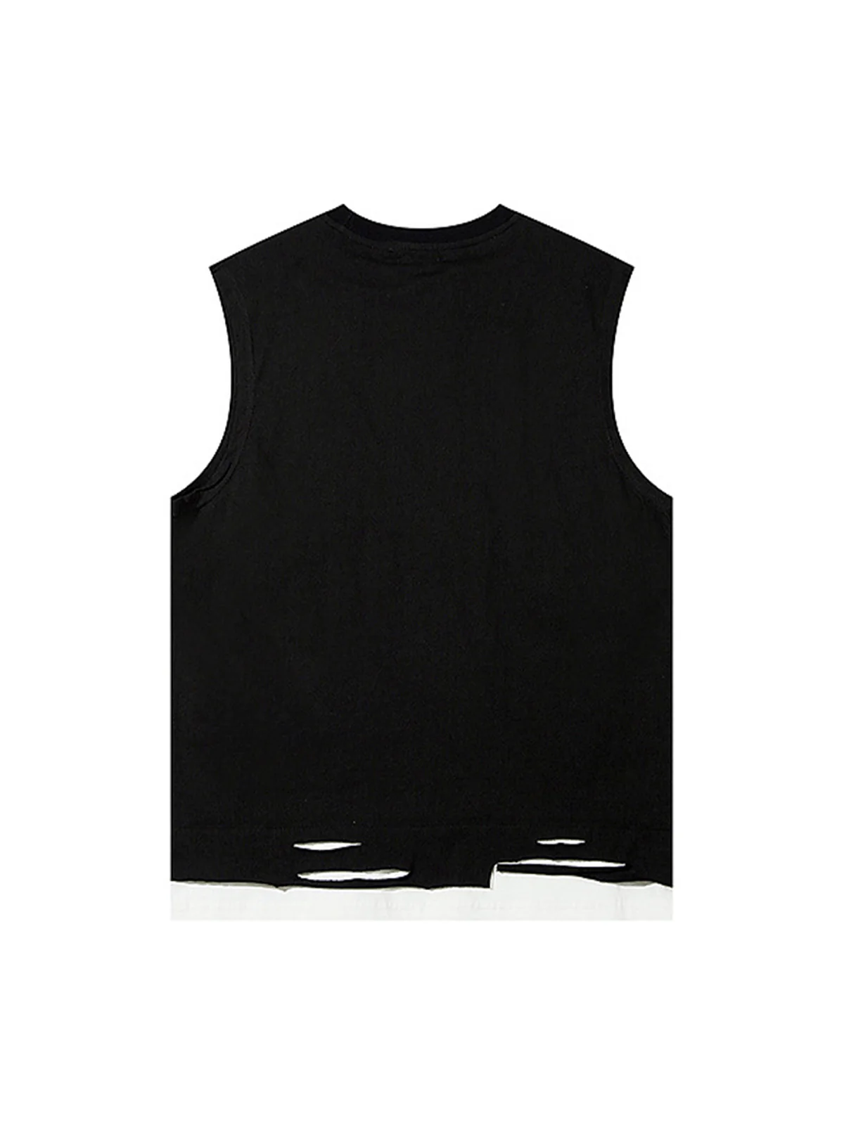 Graphic Letter Chain Vest