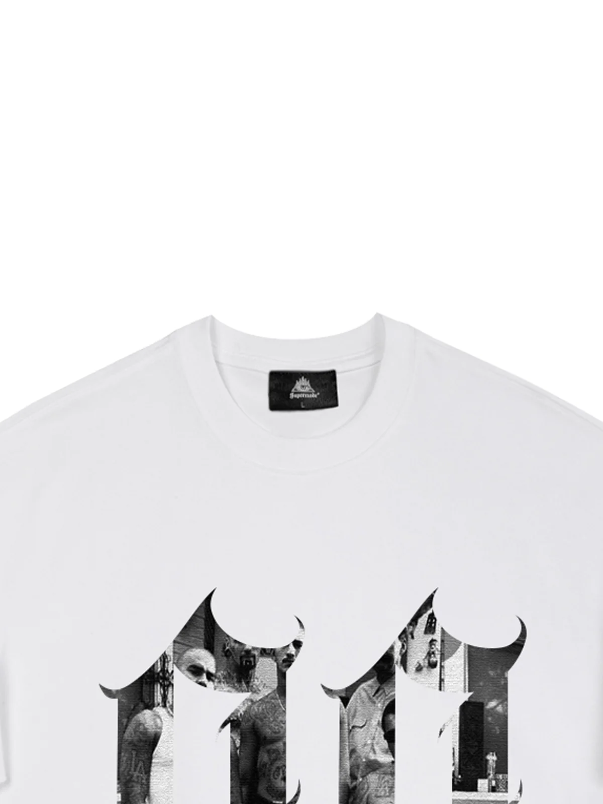 Original Photograph Letter Oversized Graphic T-Shirt