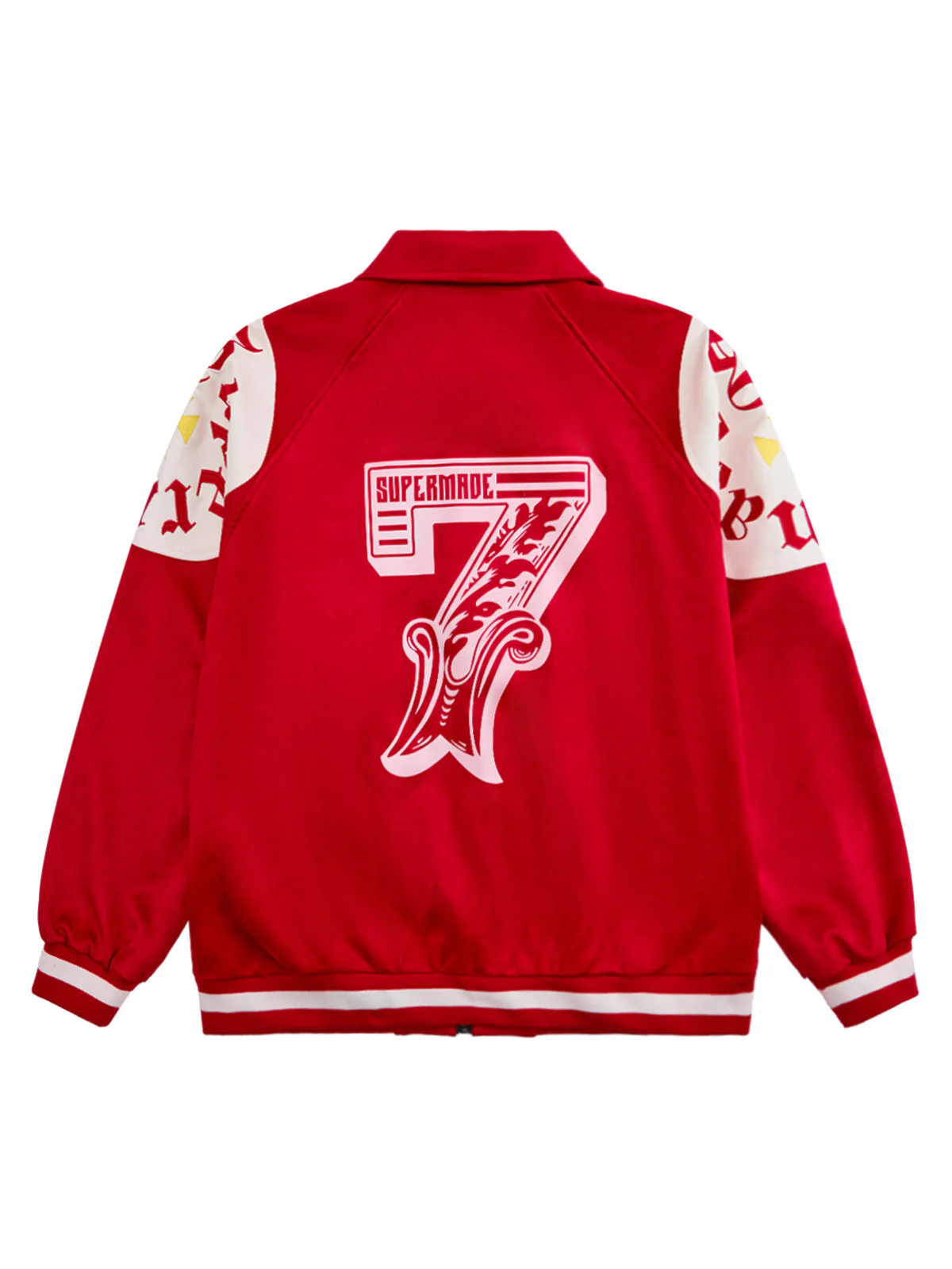 Original Contrast Color Varsity Jacket - 2349