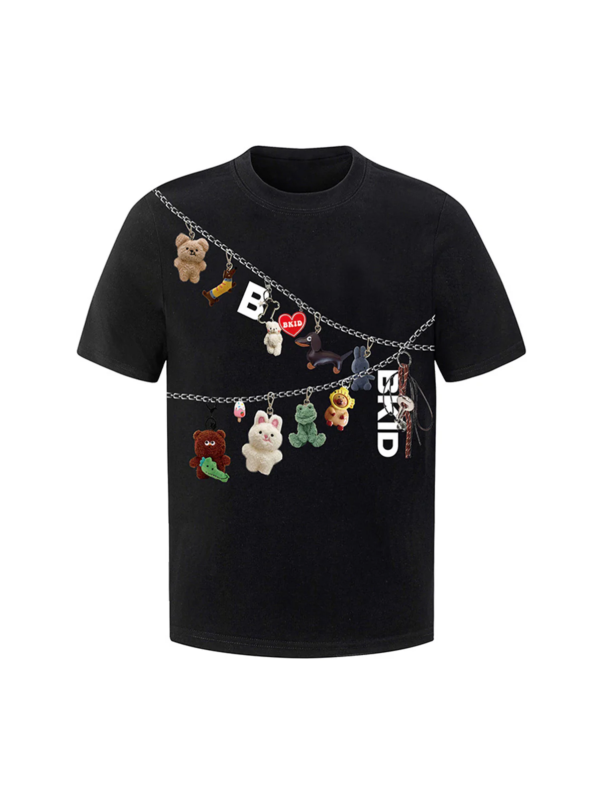 Fun Cartoon Print T-Shirt