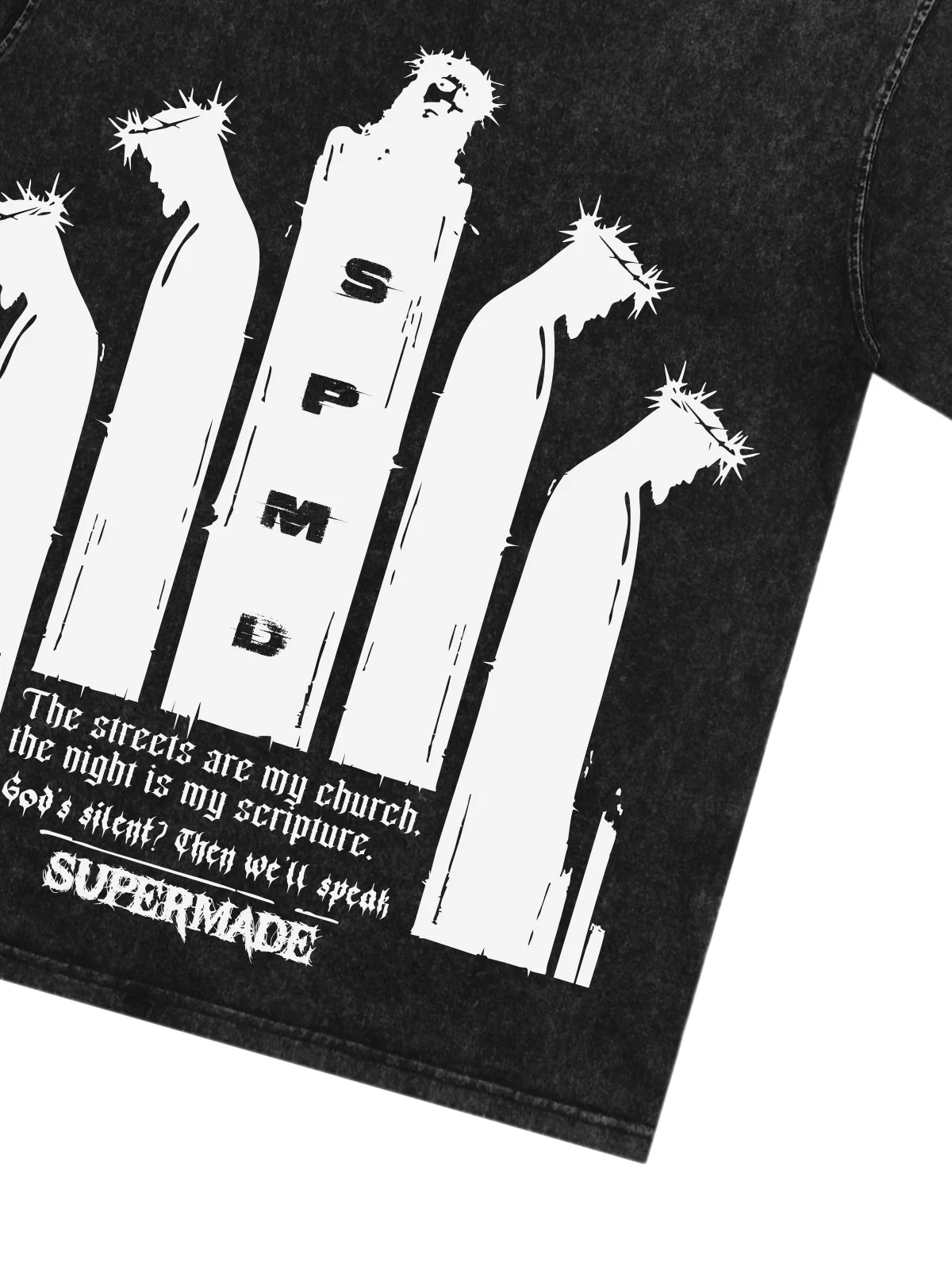 Original Saint Slogan Graphic T-Shirt