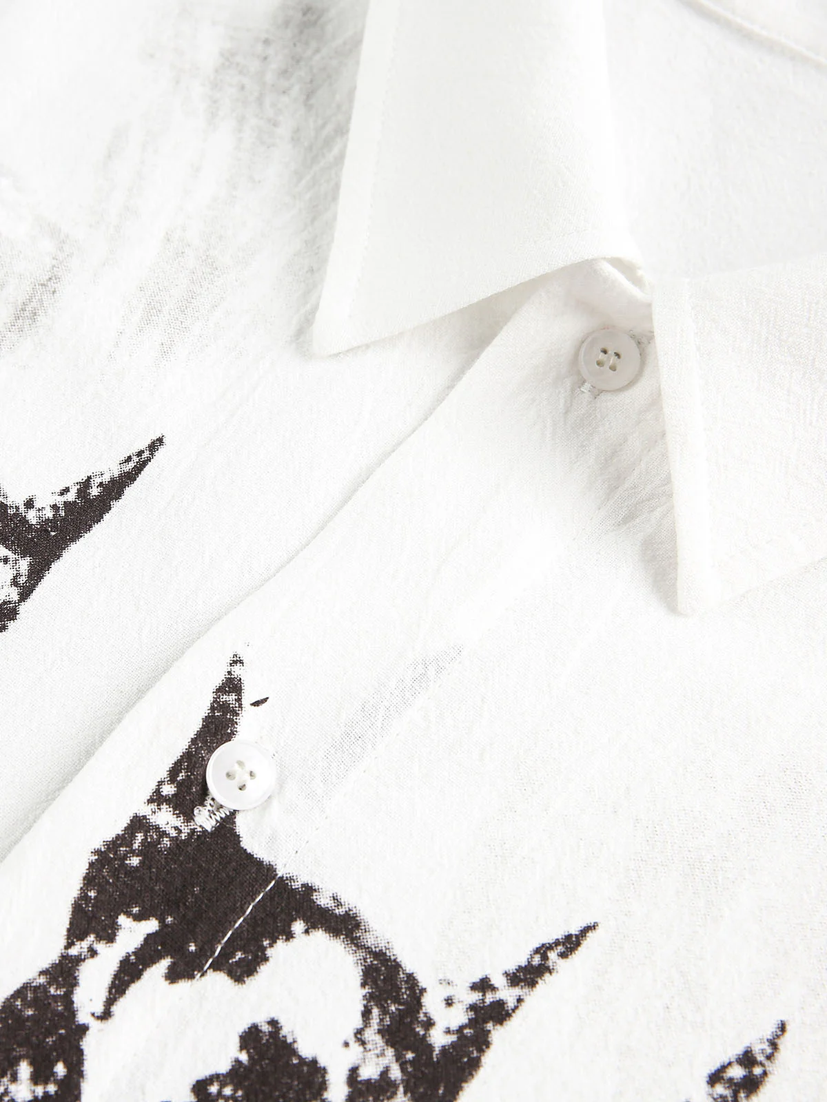 Doberman Print Short Sleeve Shirt