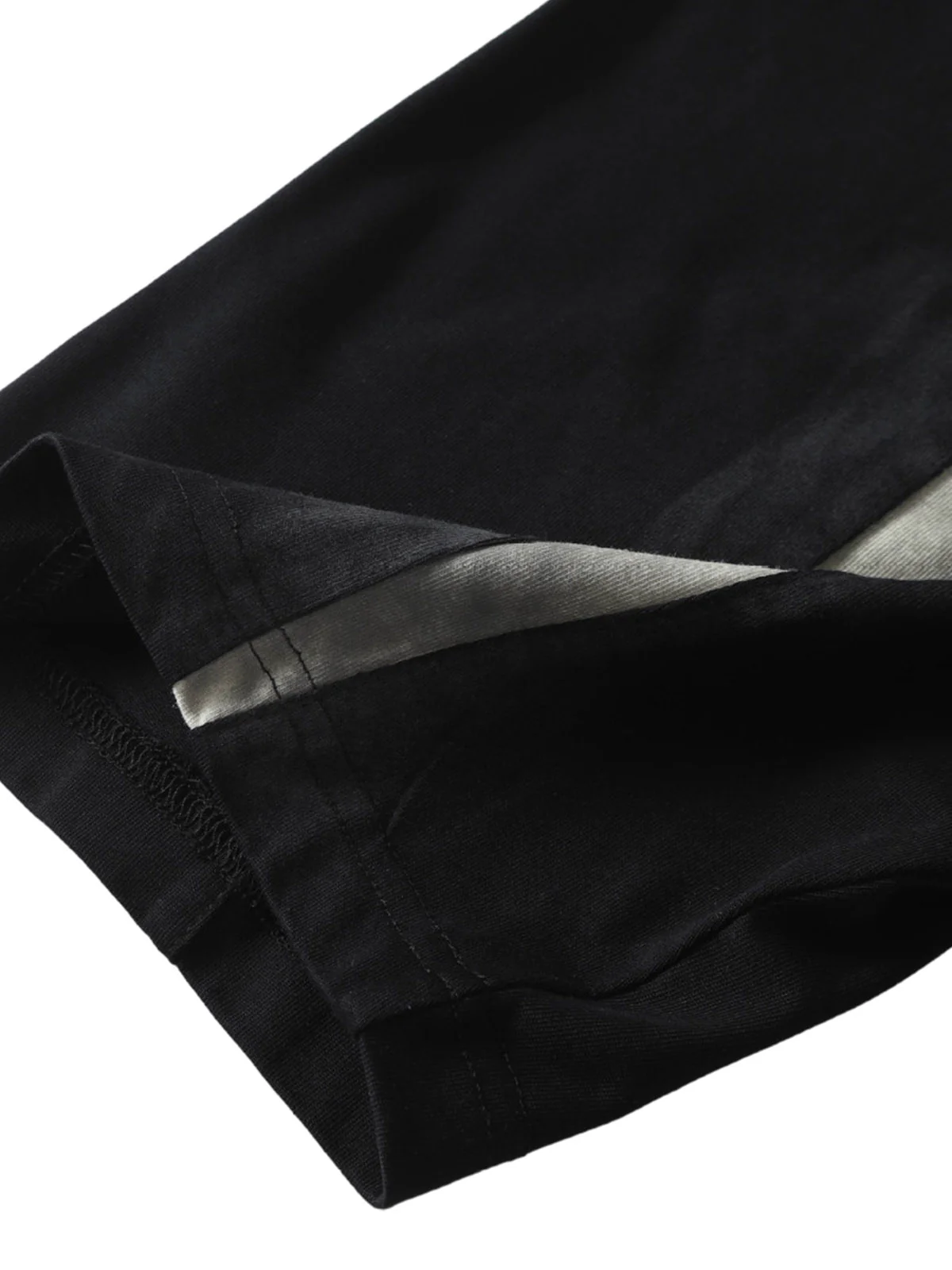 Retro Functional Patchwork Dirty Dyed T-shirt