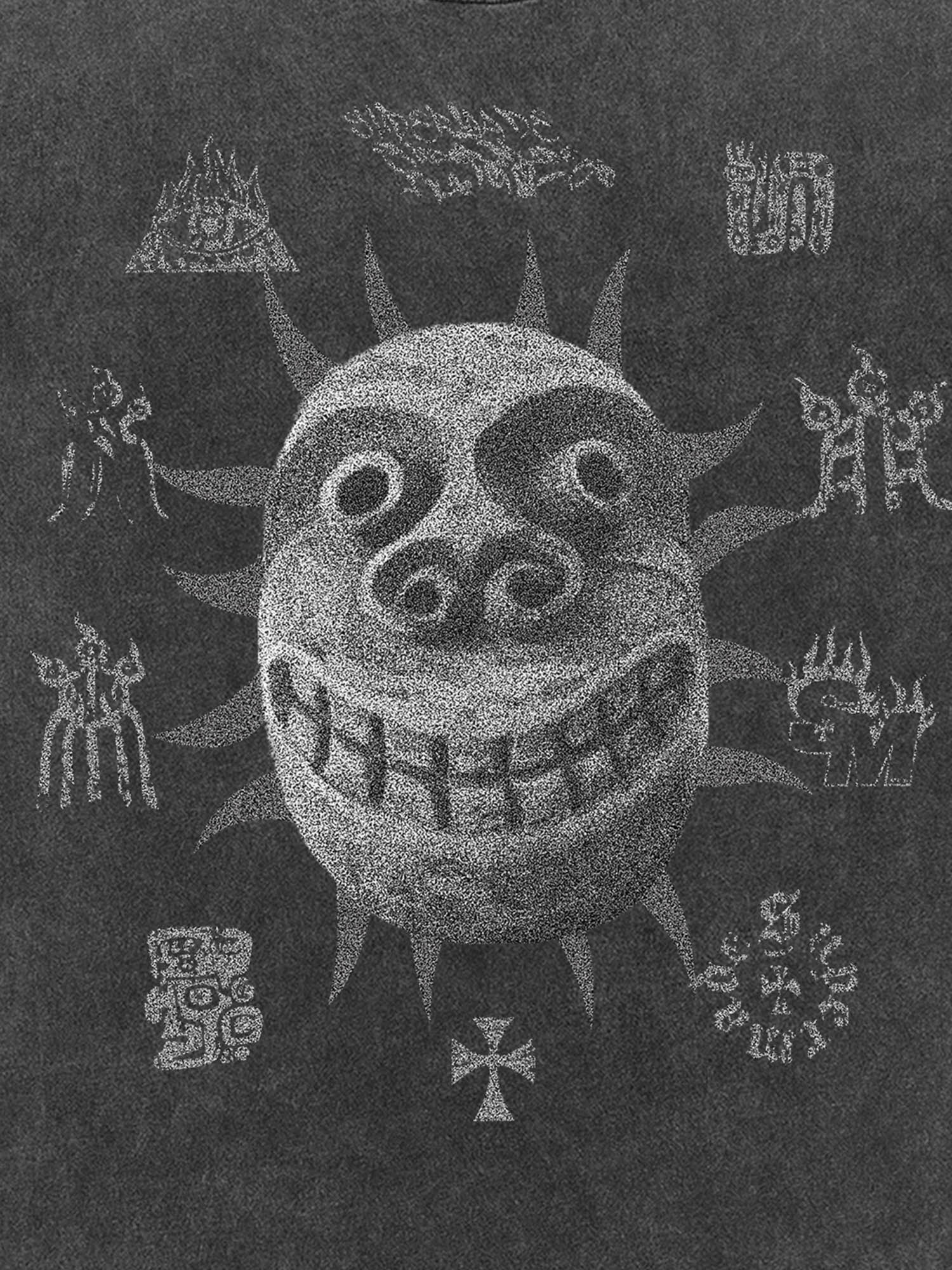 Thesupermade Shattered Ancient Country Mask Tee