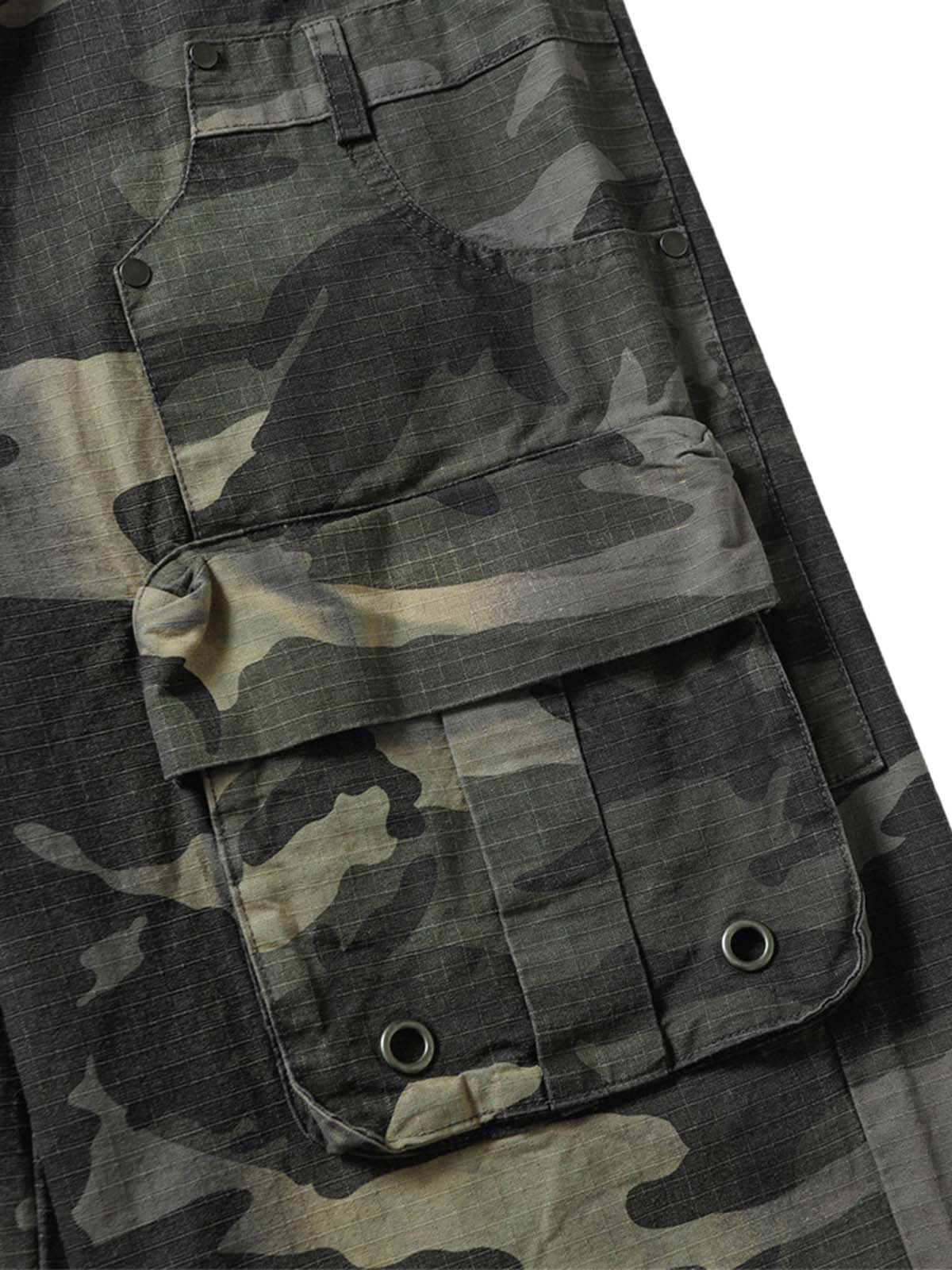 Camouflage Multi-Pockets Cargo Pants