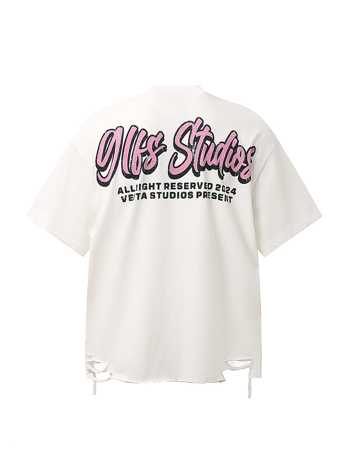 Retro Letter Graphic T-Shirt