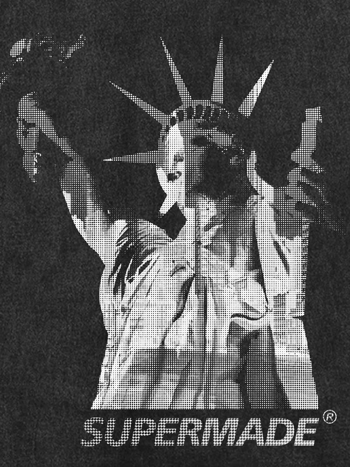 Original Stylish Graphic Tank Top  Sleeveless Denim Vest