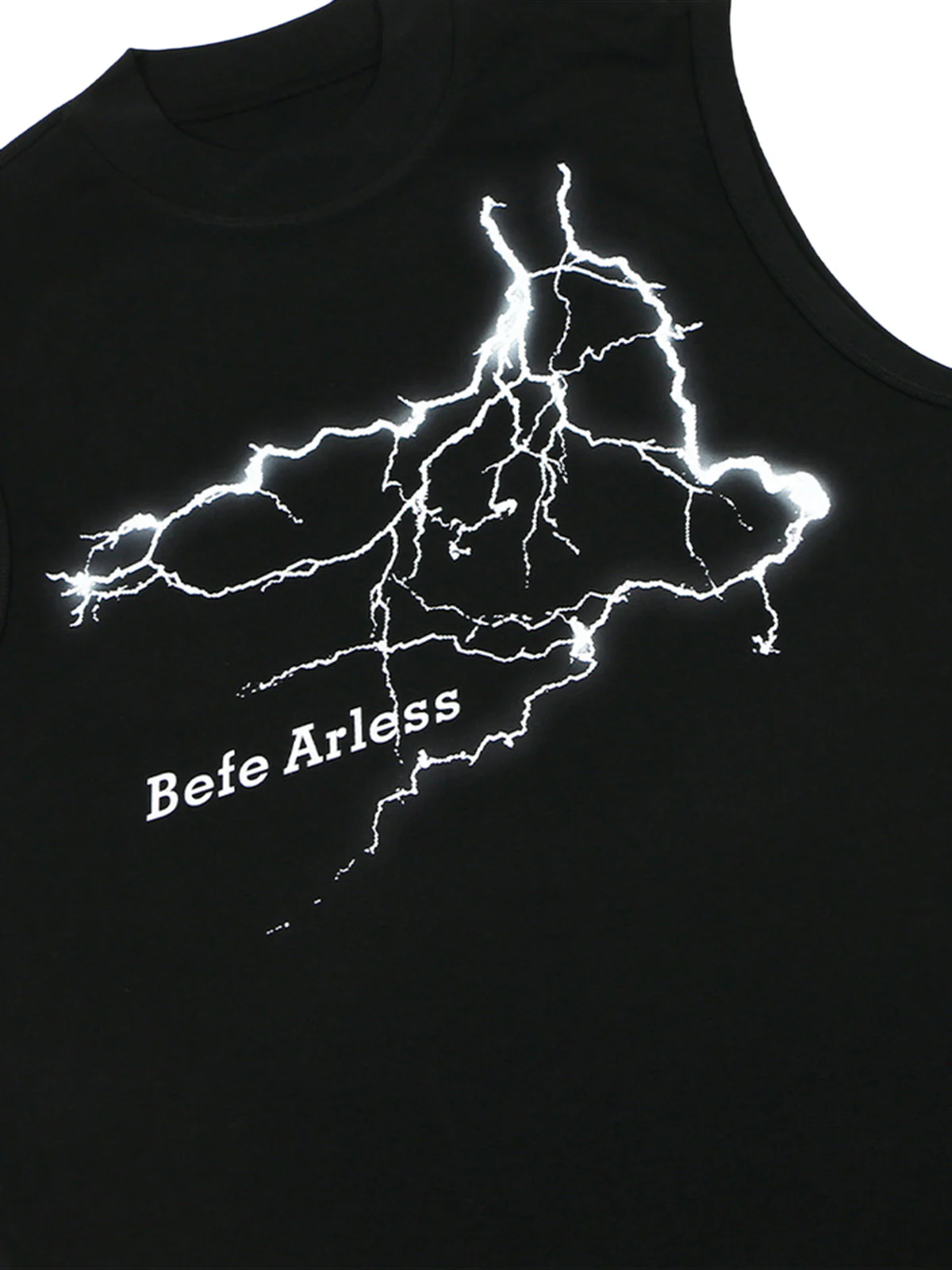 Bold Lightning Graphic Vest