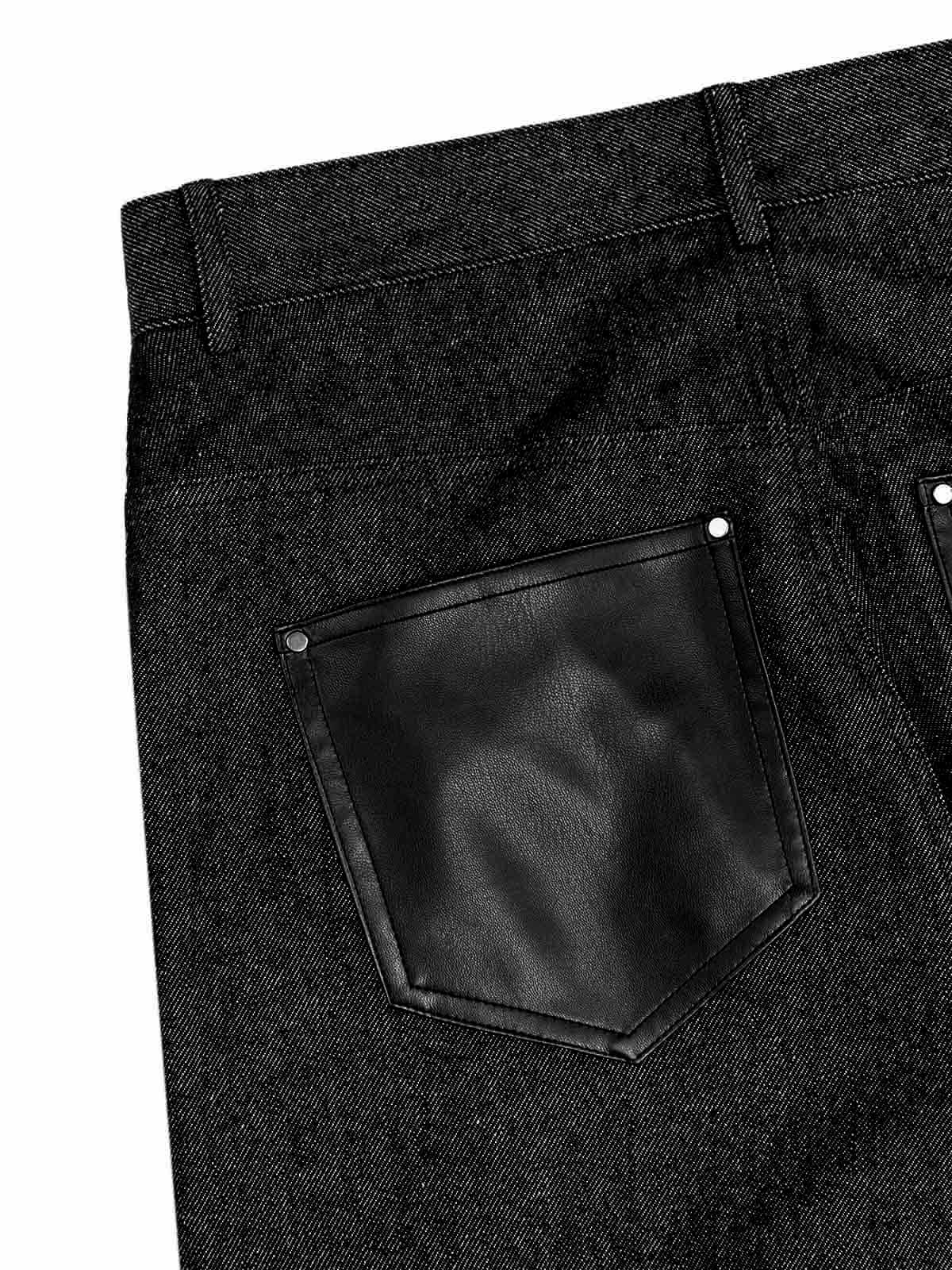 Original Spliced Straight Jeans