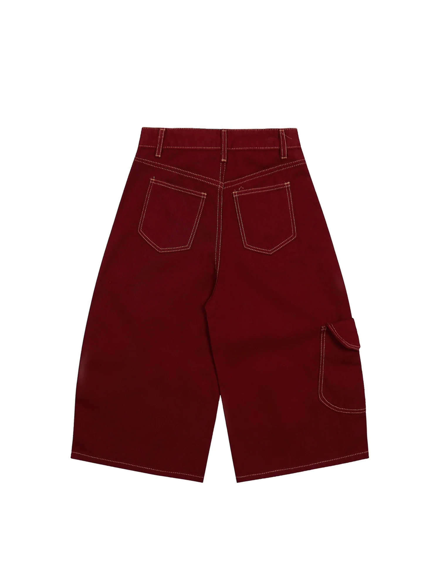 Welt-Embellished Cargo Jorts