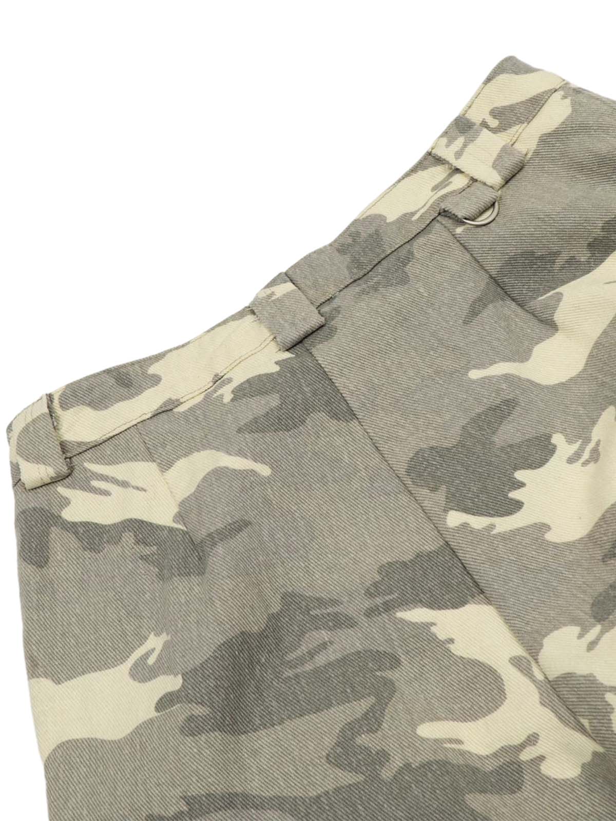 Thesupermade Camouflage Multi Pocket Cargo Pants