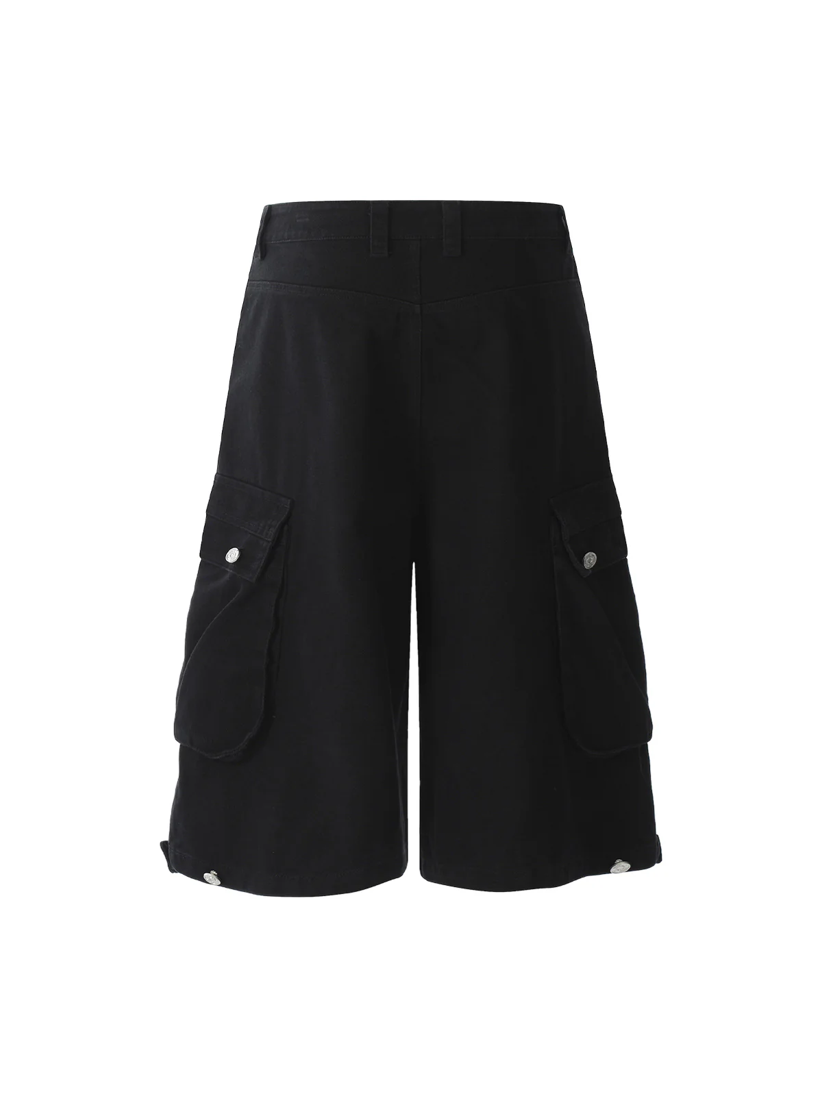 Street Multi-Pocket Pleated Cargo Jorts