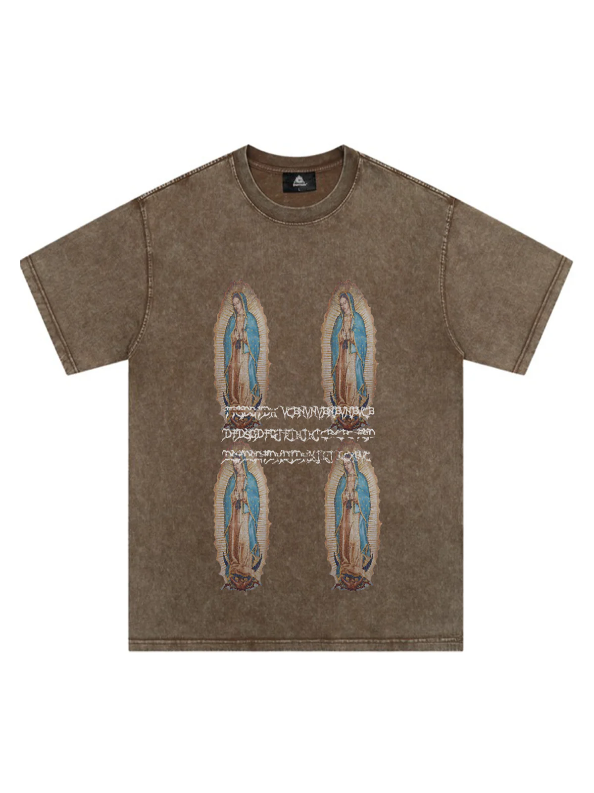 Original Virgin Mary Print T-Shirt