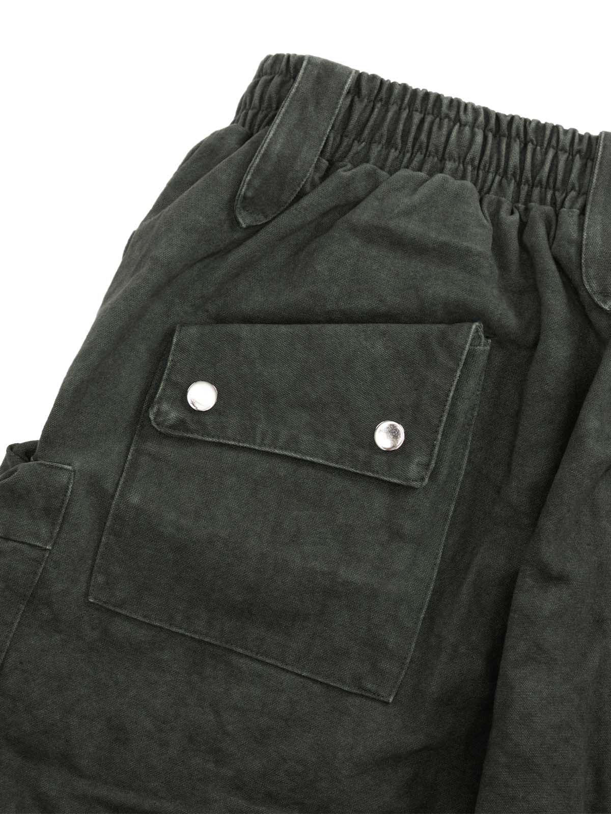 Heavy Tie Dye Multi Pockets Washed Shorts - 2088