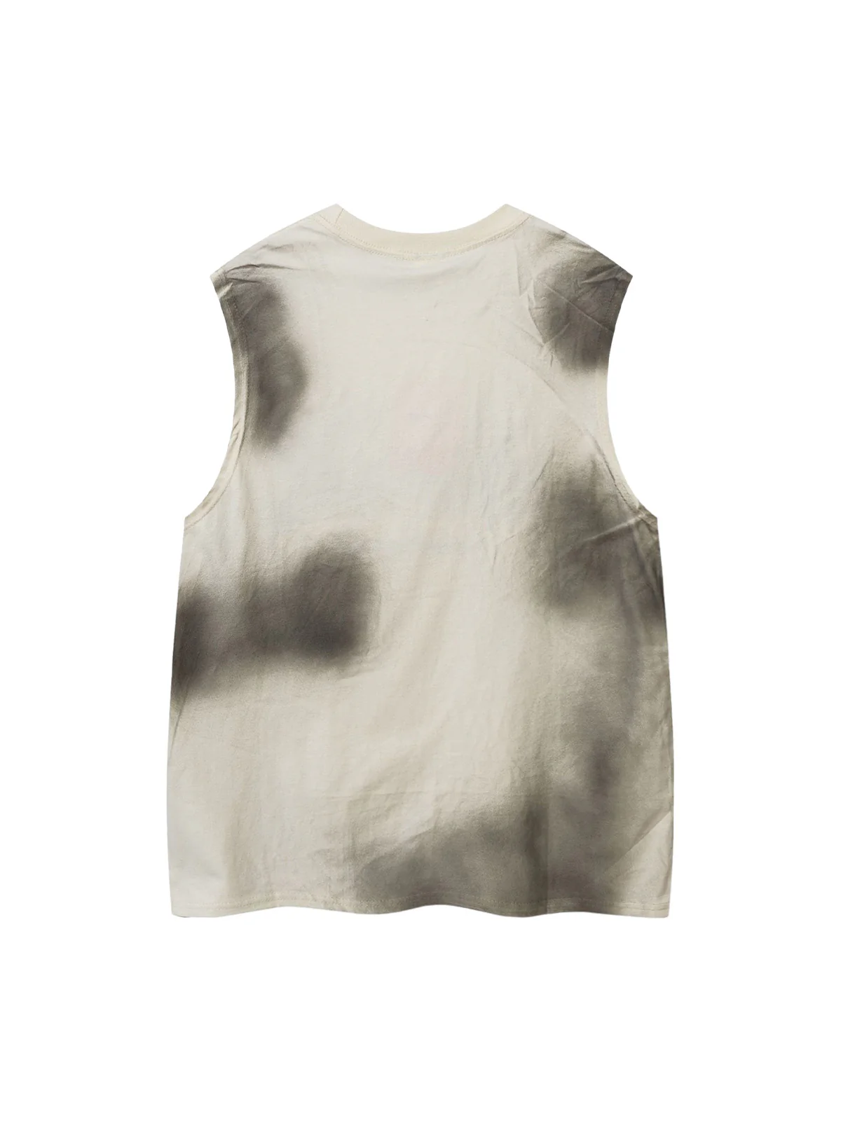 Letter Patchwork Gradient Tank Top