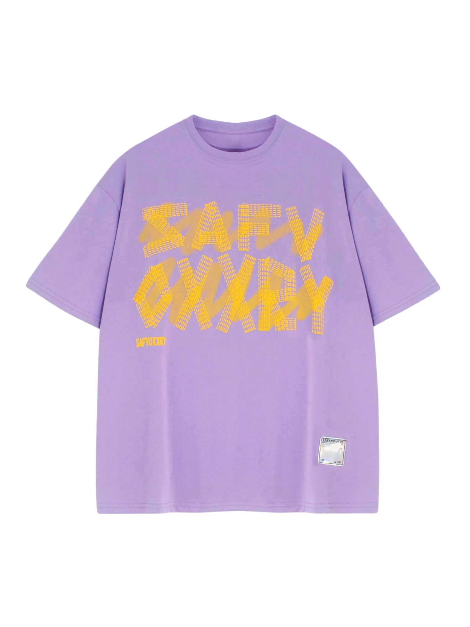 Thesupermade Creative Alphabet Printed T-Shirt