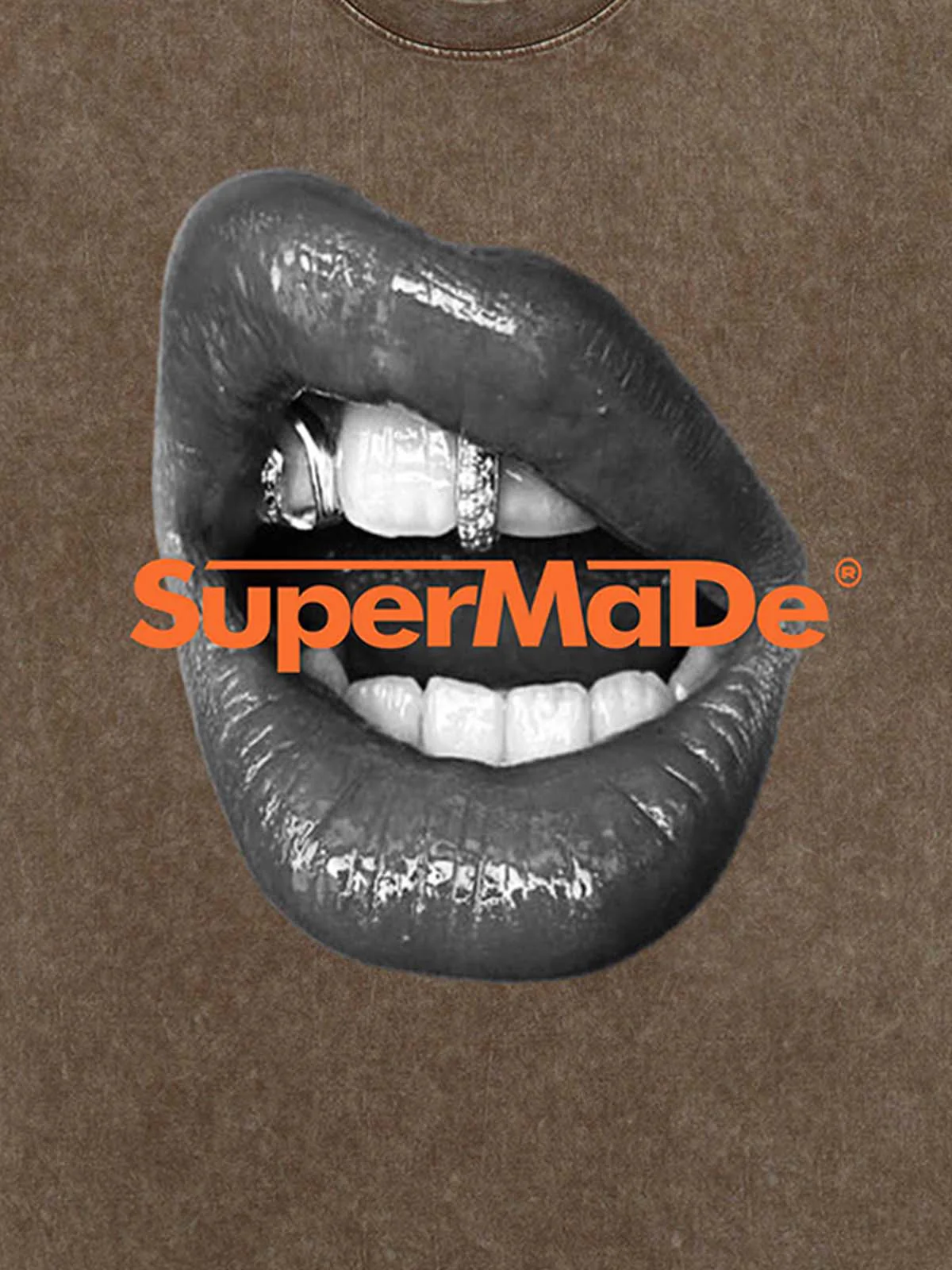 Lips Print Short Sleeve T-shirt