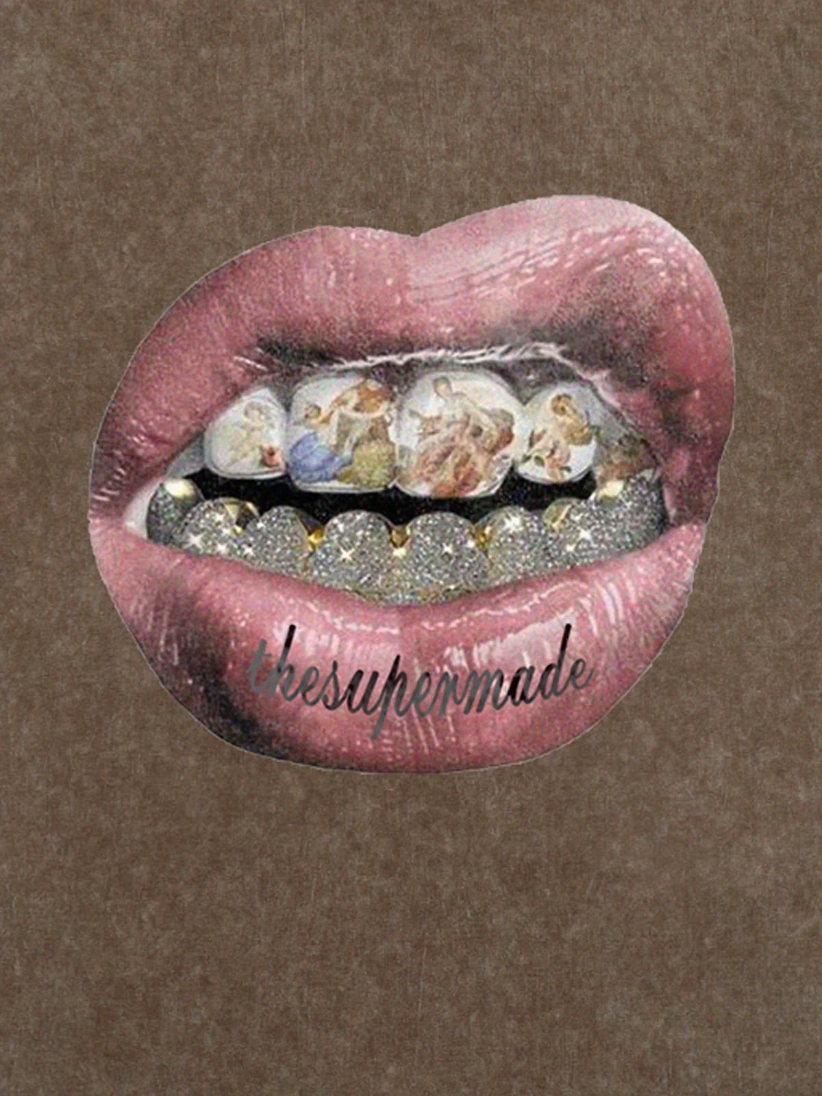 Artistic Lips Graphic T-Shirt