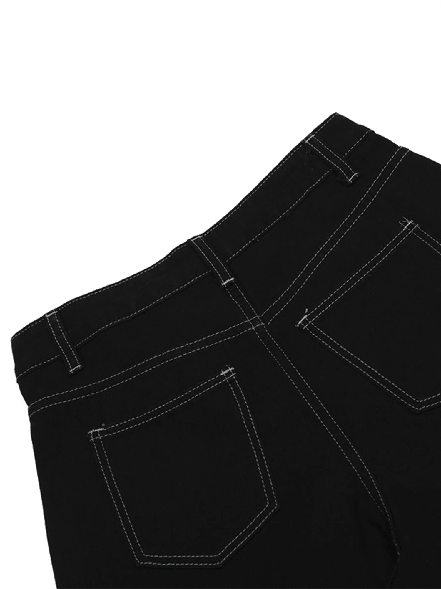 Welt-Embellished Cargo Jorts