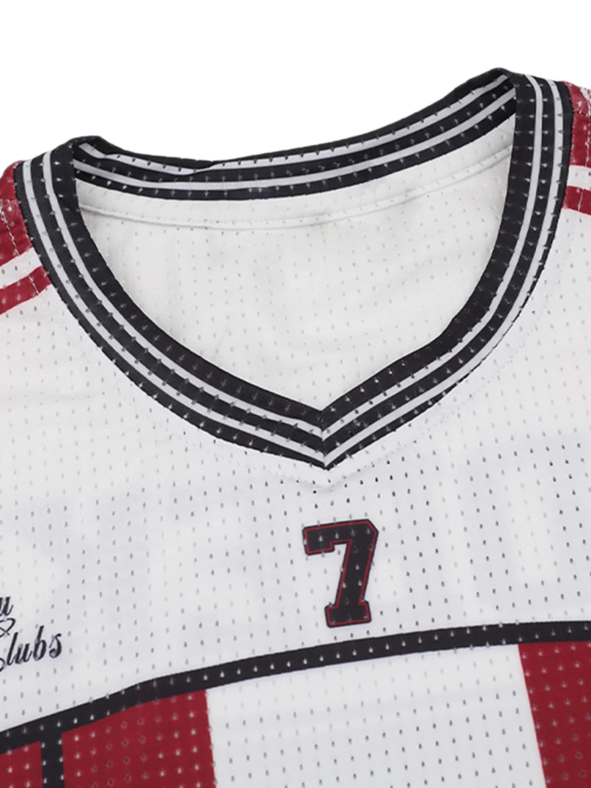 Stylish Striped Sports Jersey T-Shirt