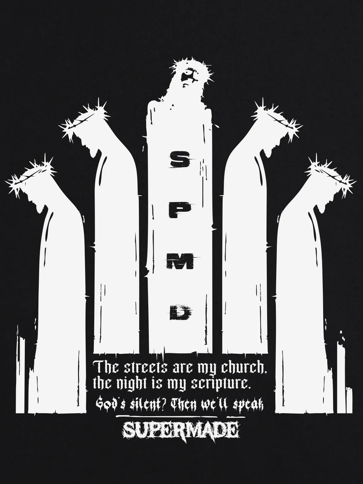 Original Saint Slogan Graphic T-Shirt