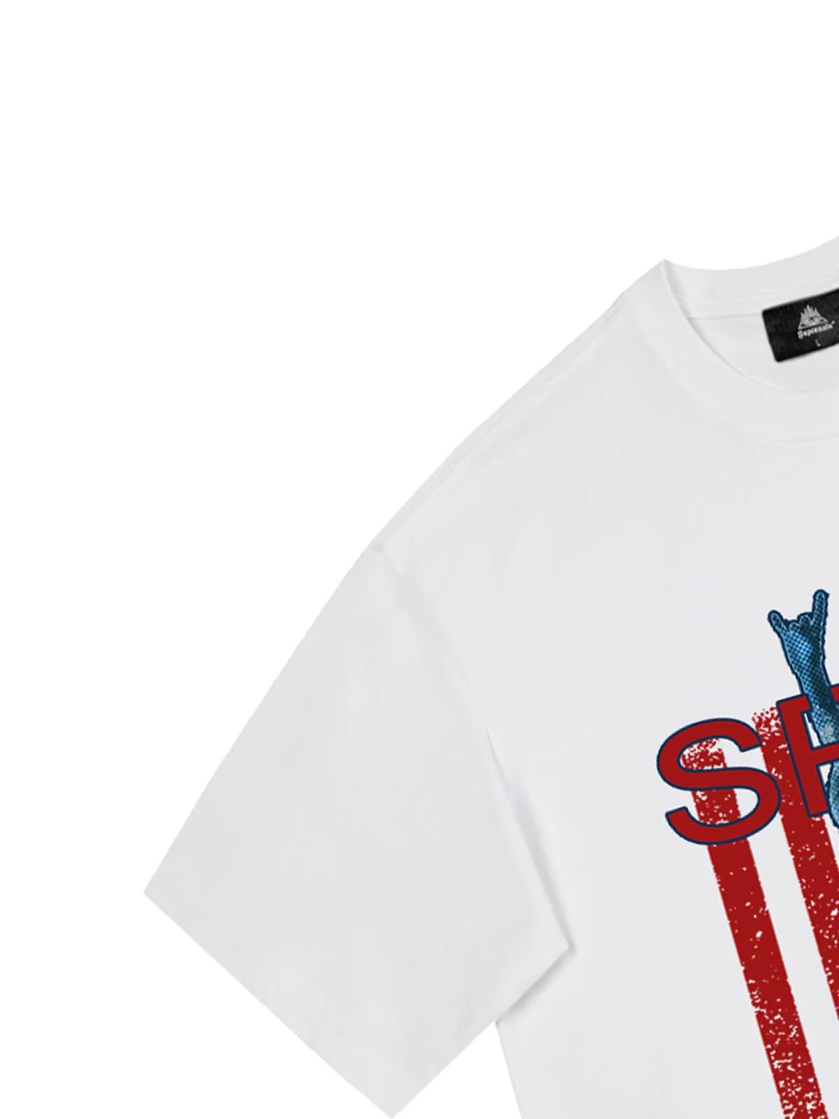 Original Rock Statue Of Liberty Print T-shirt