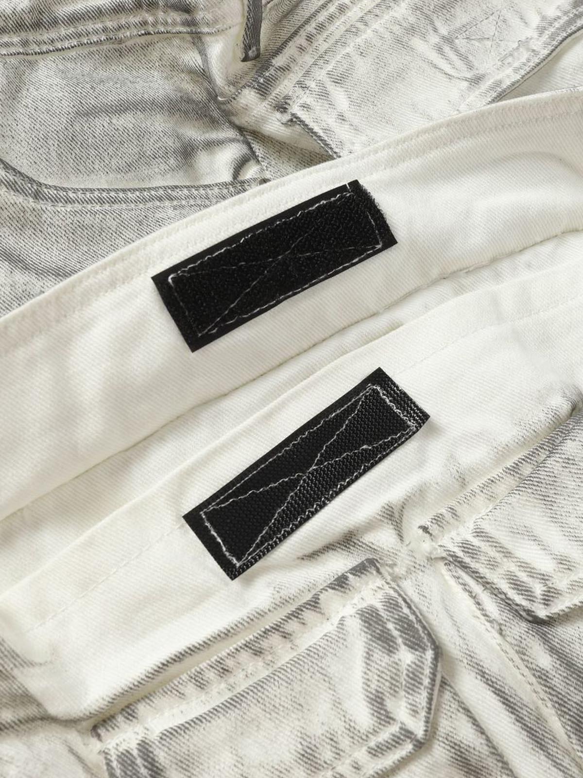 Distressed Multi-Pocket Cargo Shorts