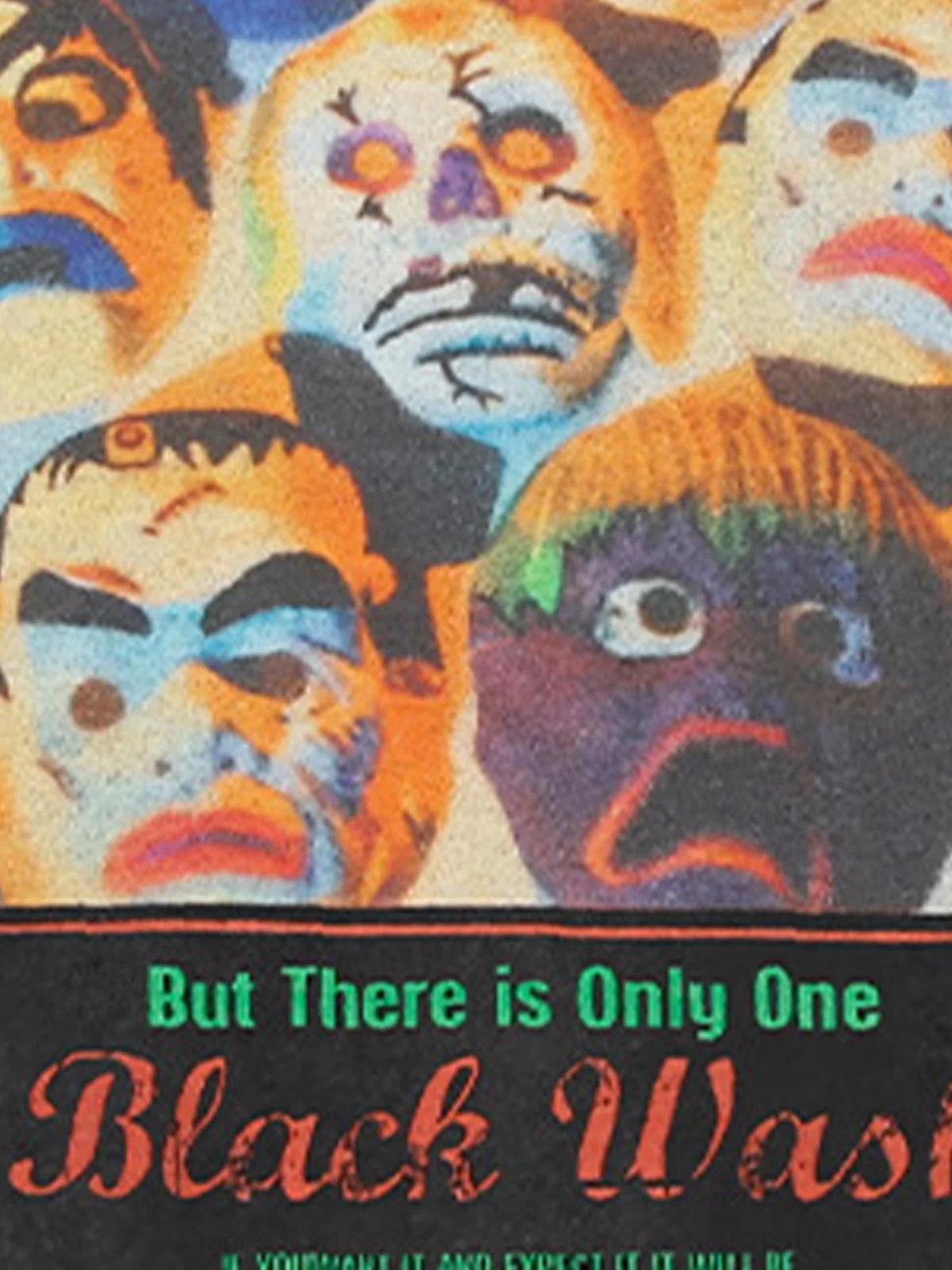 Protrait Graffiti Crew Neck T-Shirt