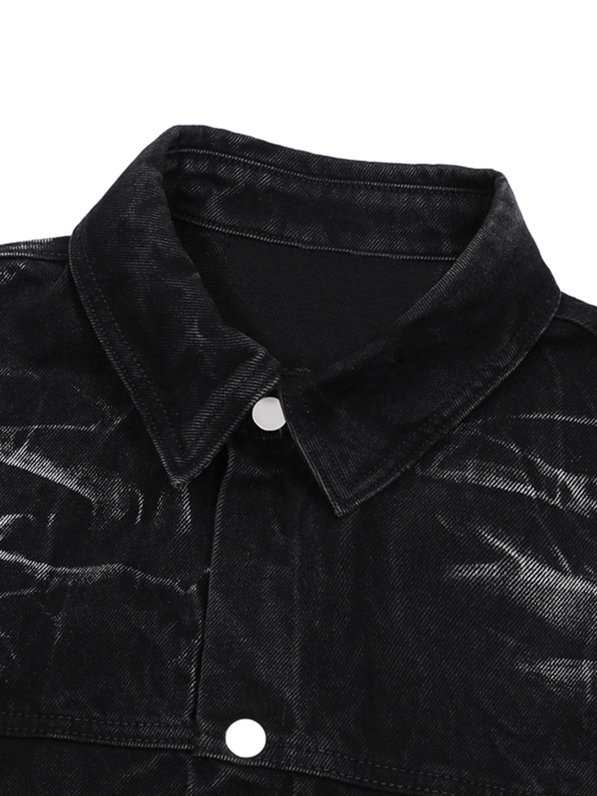 Short Sleeve Shirt & Shorts Denim Set