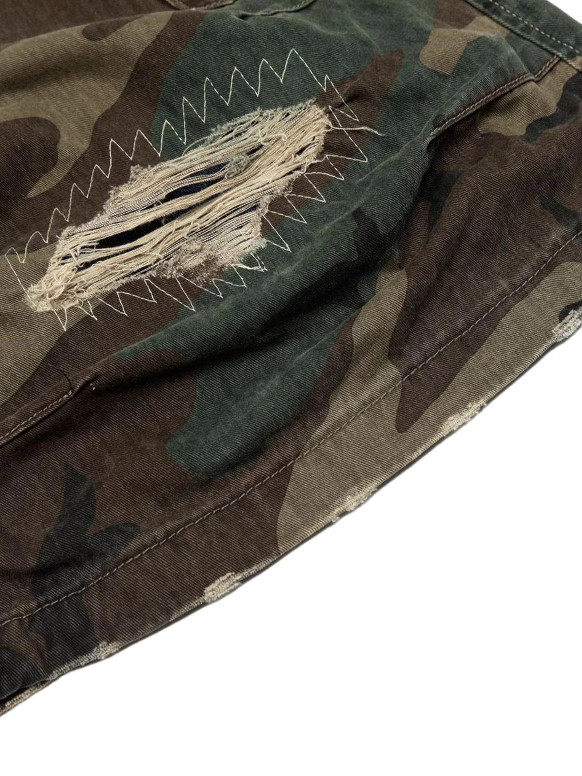 Street Camouflage Cargo Shorts