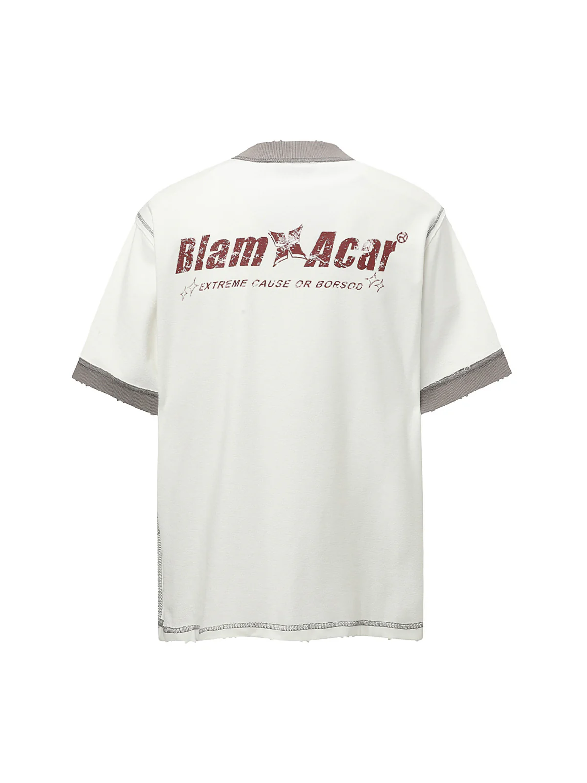 Distressed NO. 28 Jersey T-Shirt