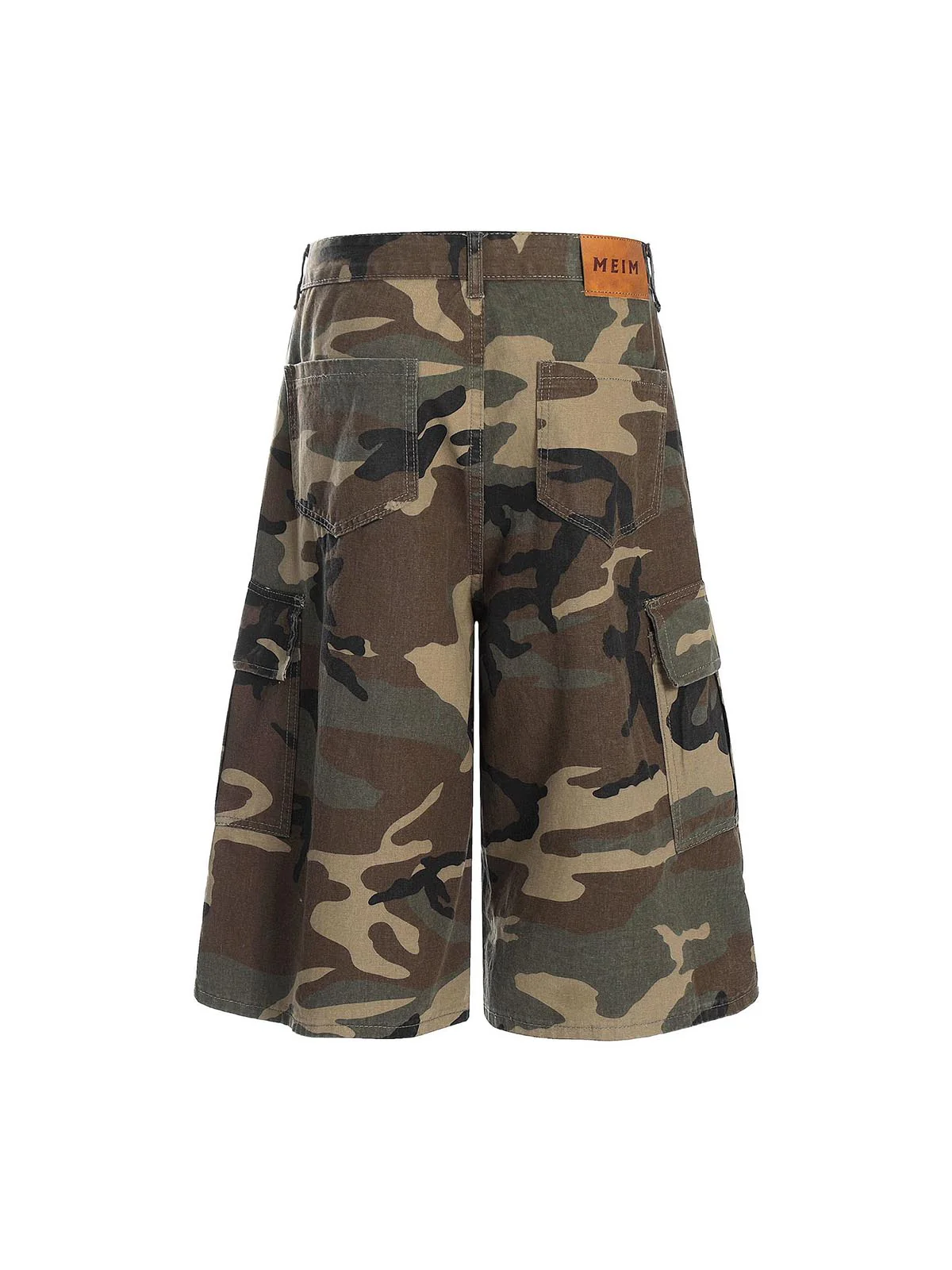 Camouflage Multi-Pocket Cargo Jorts
