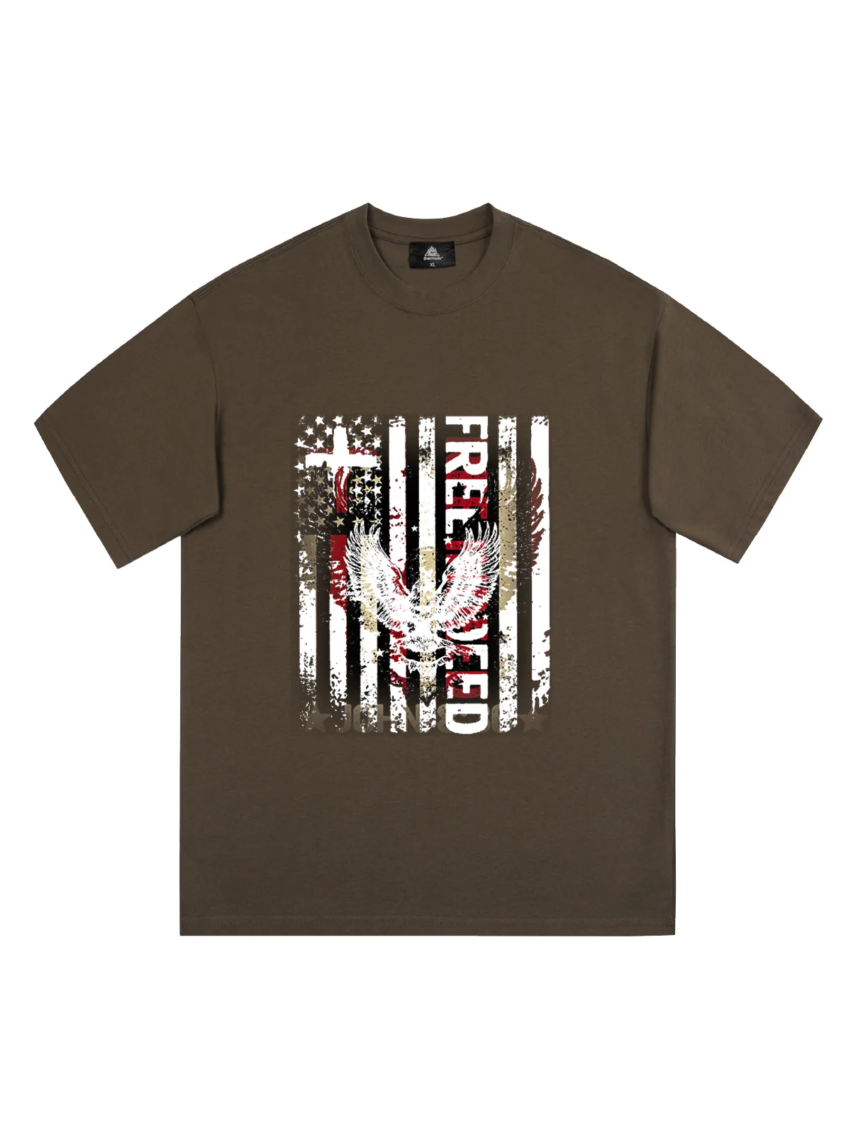 Original Eagle Letters Print T-shirt