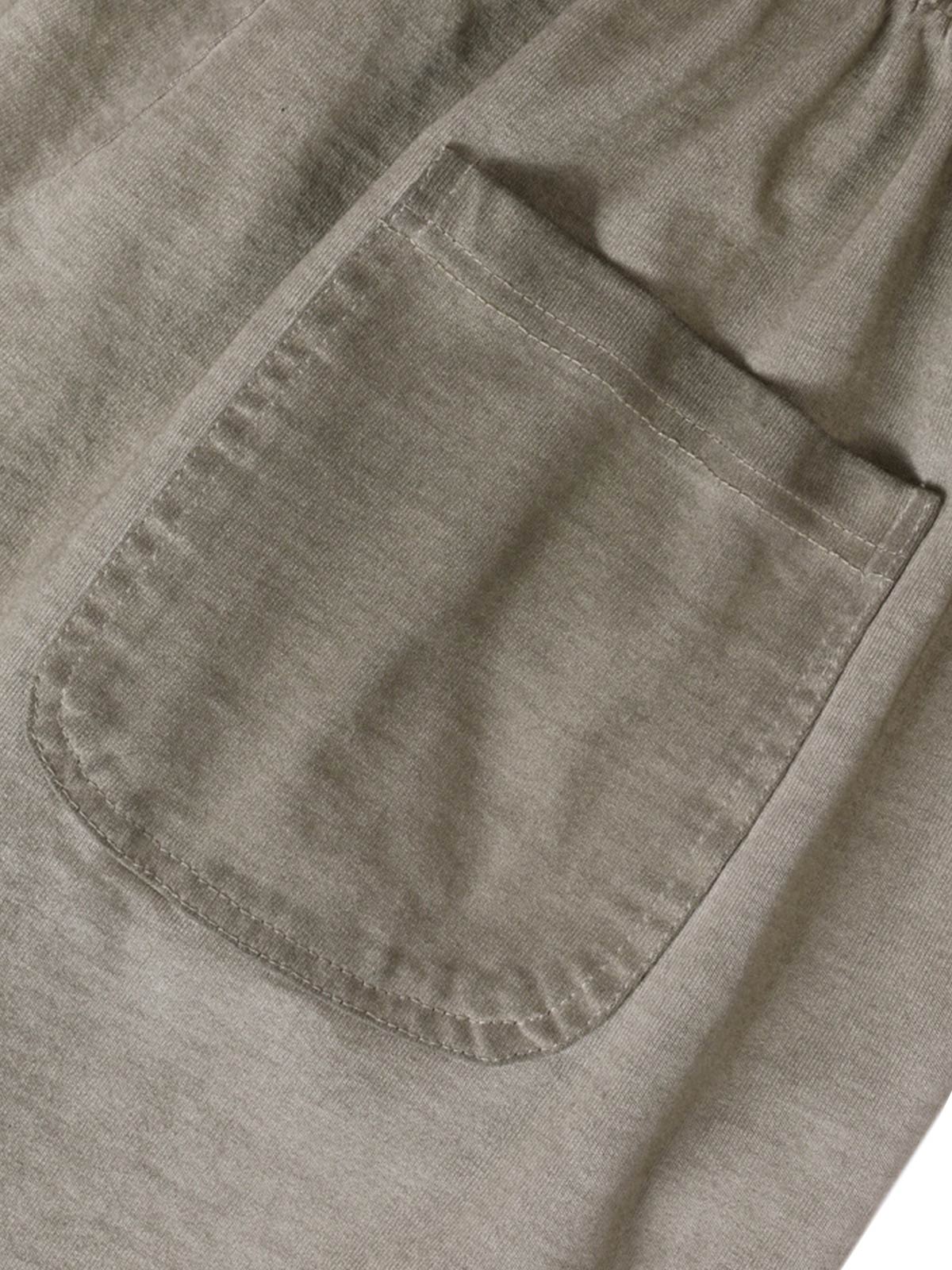 Distressed Washed Drawstring Shorts