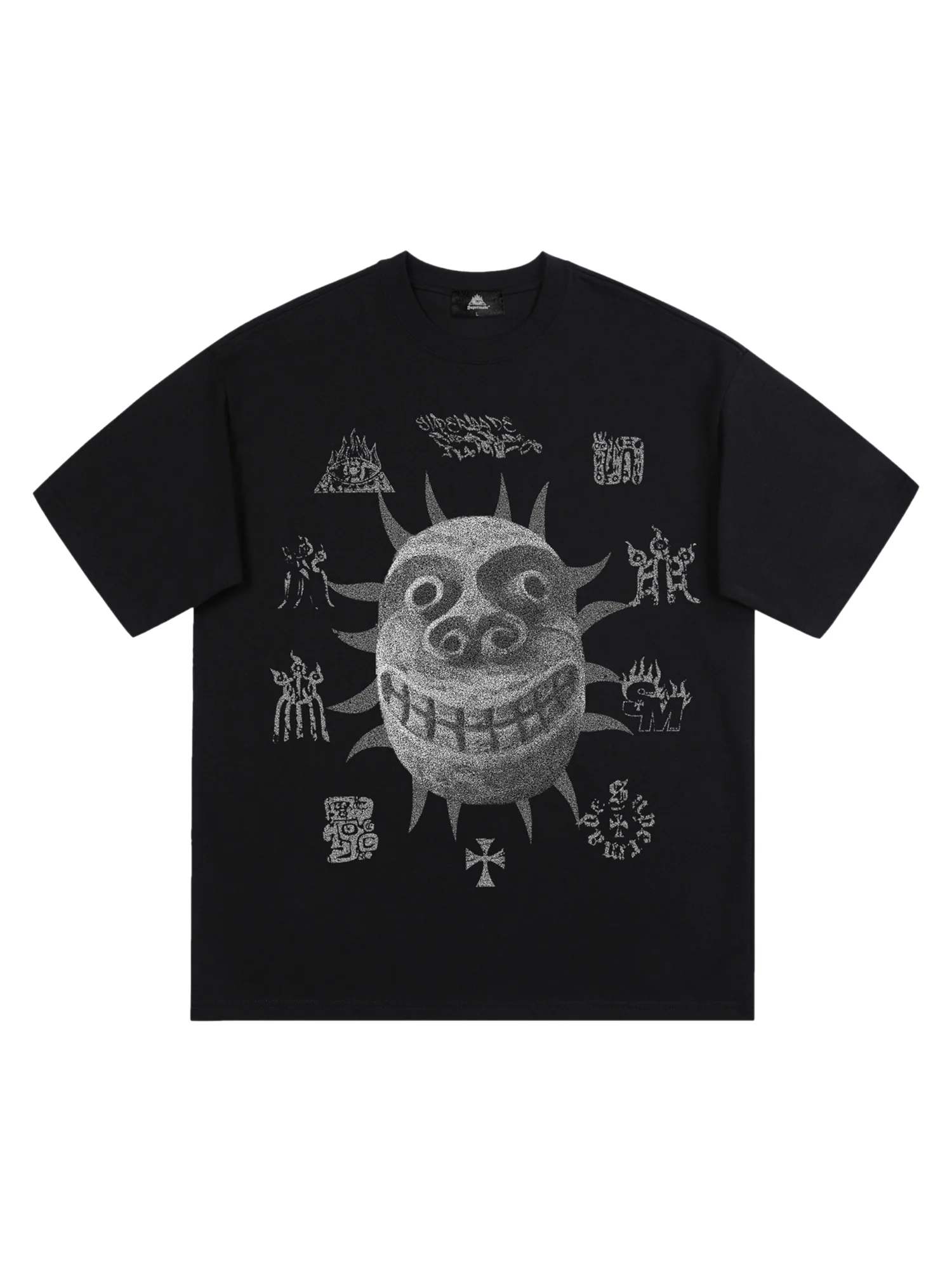 Thesupermade Shattered Ancient Country Mask Tee