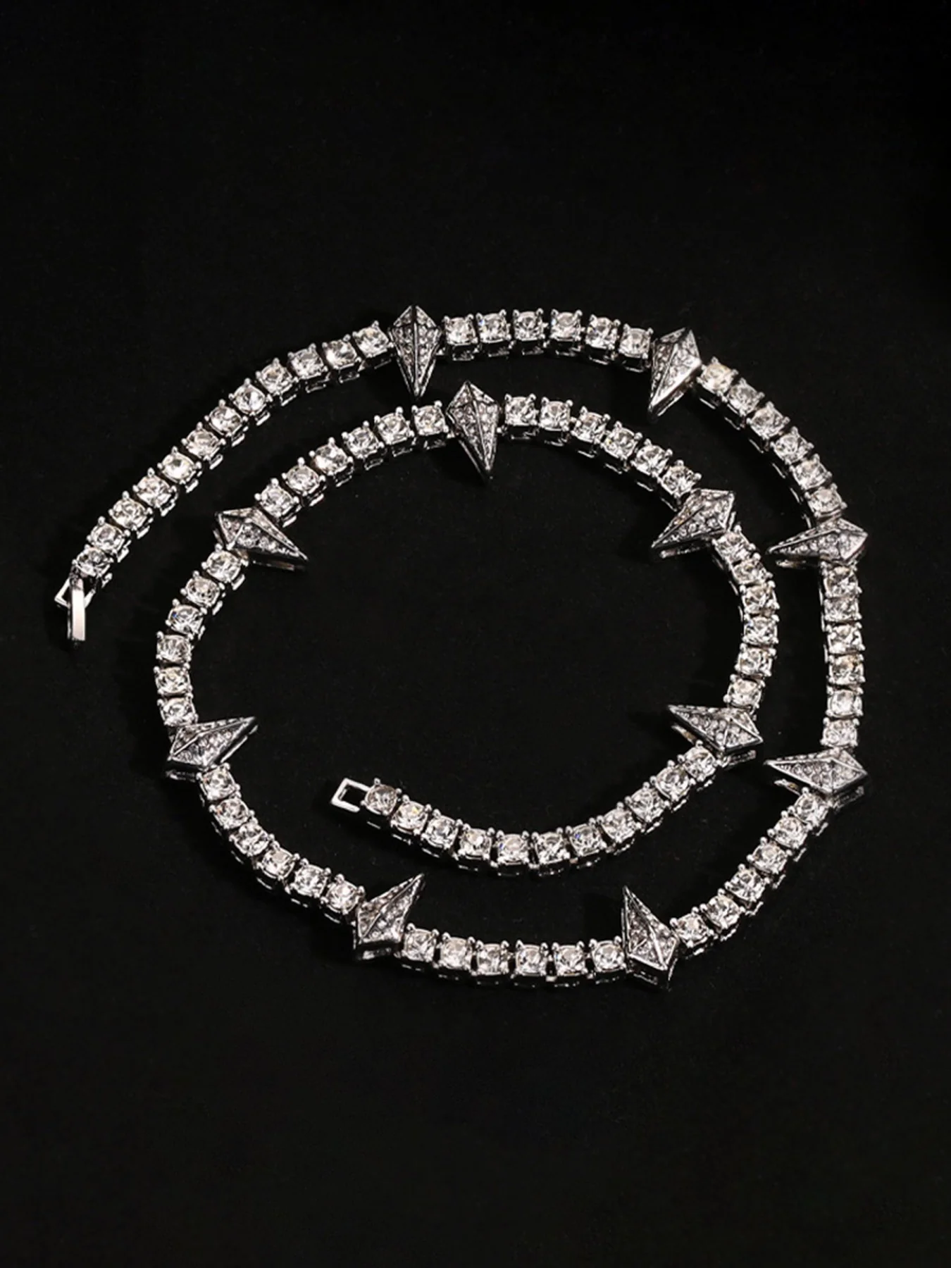 Thesupermade Hip Hop Collarbone Chain Necklace - 2221