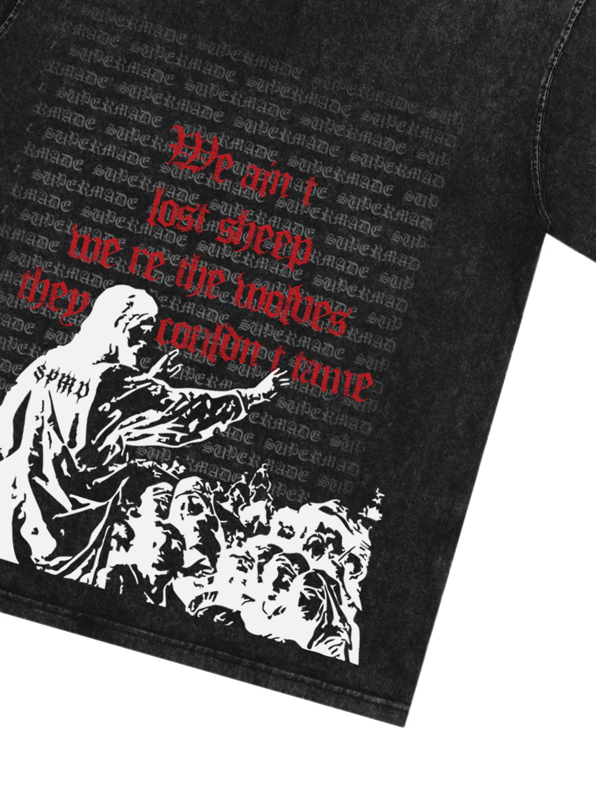 Bold Graphic Slogan T-Shirt