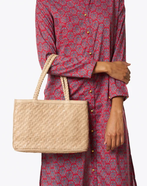 Ella Caramel Leather Shoulder Bag