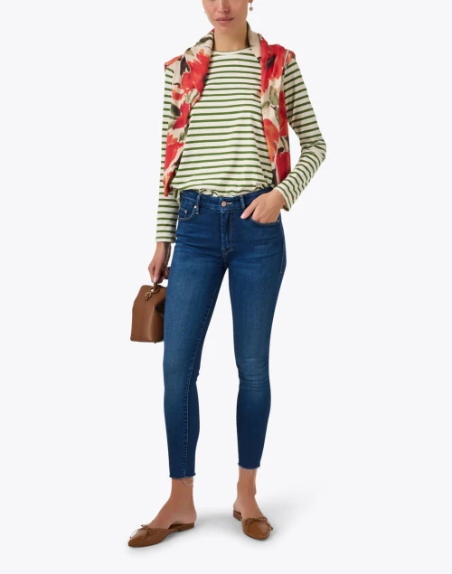 The Looker Dark Mid-Rise Skinny Jean