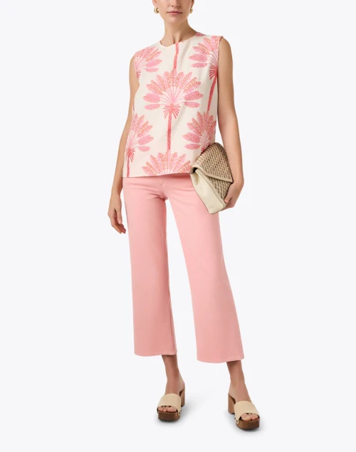 The Mid Rise Maven Peach Ankle Jean