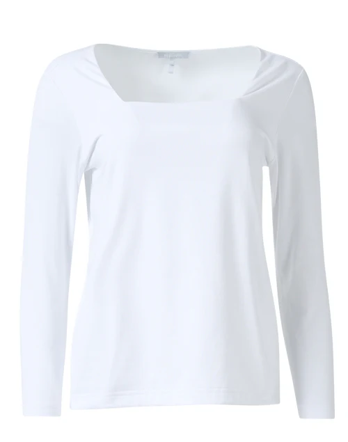 Tammy White Cotton Top