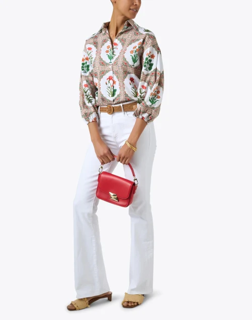 The Weekender White Flare Jean