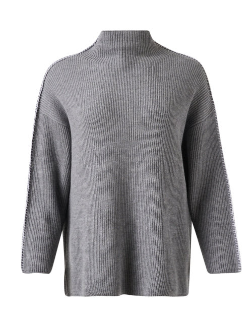 Fanfara Grey Wool Sweater