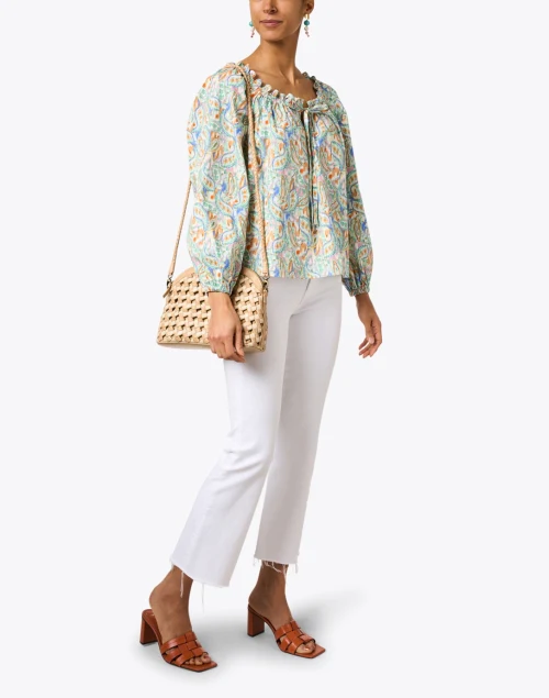 Cella Multi Print Blouse