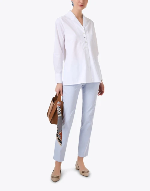 Light Blue Ankle Pant