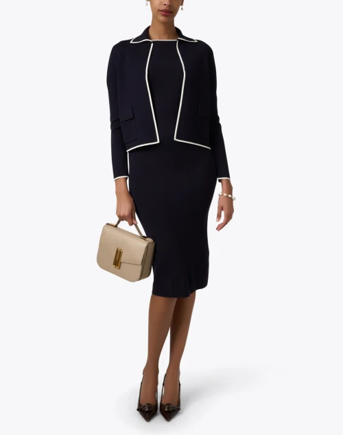 Legge Navy Cardigan
