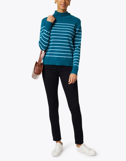 Prima Black Denim Cigarette Leg Jean