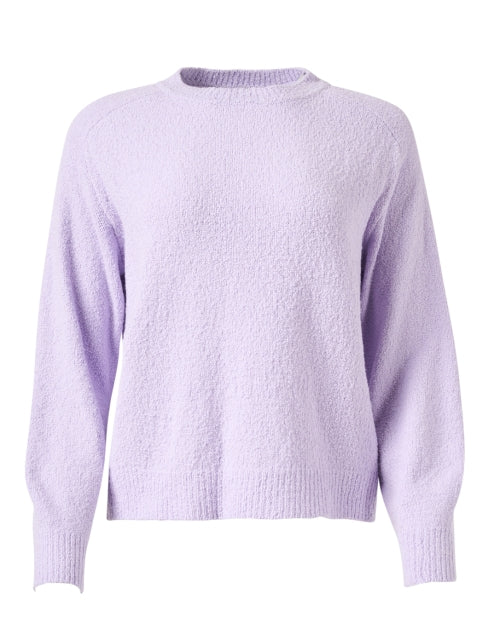 Lola Purple Cotton Fleece Sweater