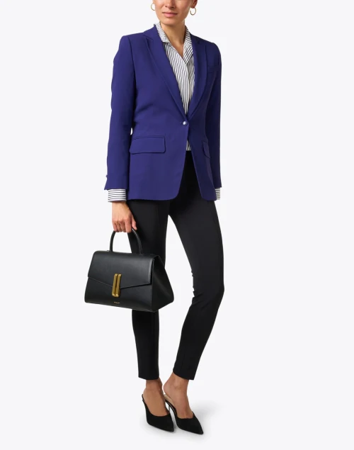 Indigo Single Button Blazer